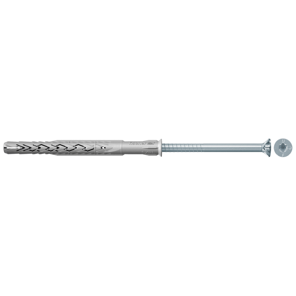 Fischer Langschaftdübel SXRL 10 x 120 T Senkkopfschraube - 10 Stück - 522700