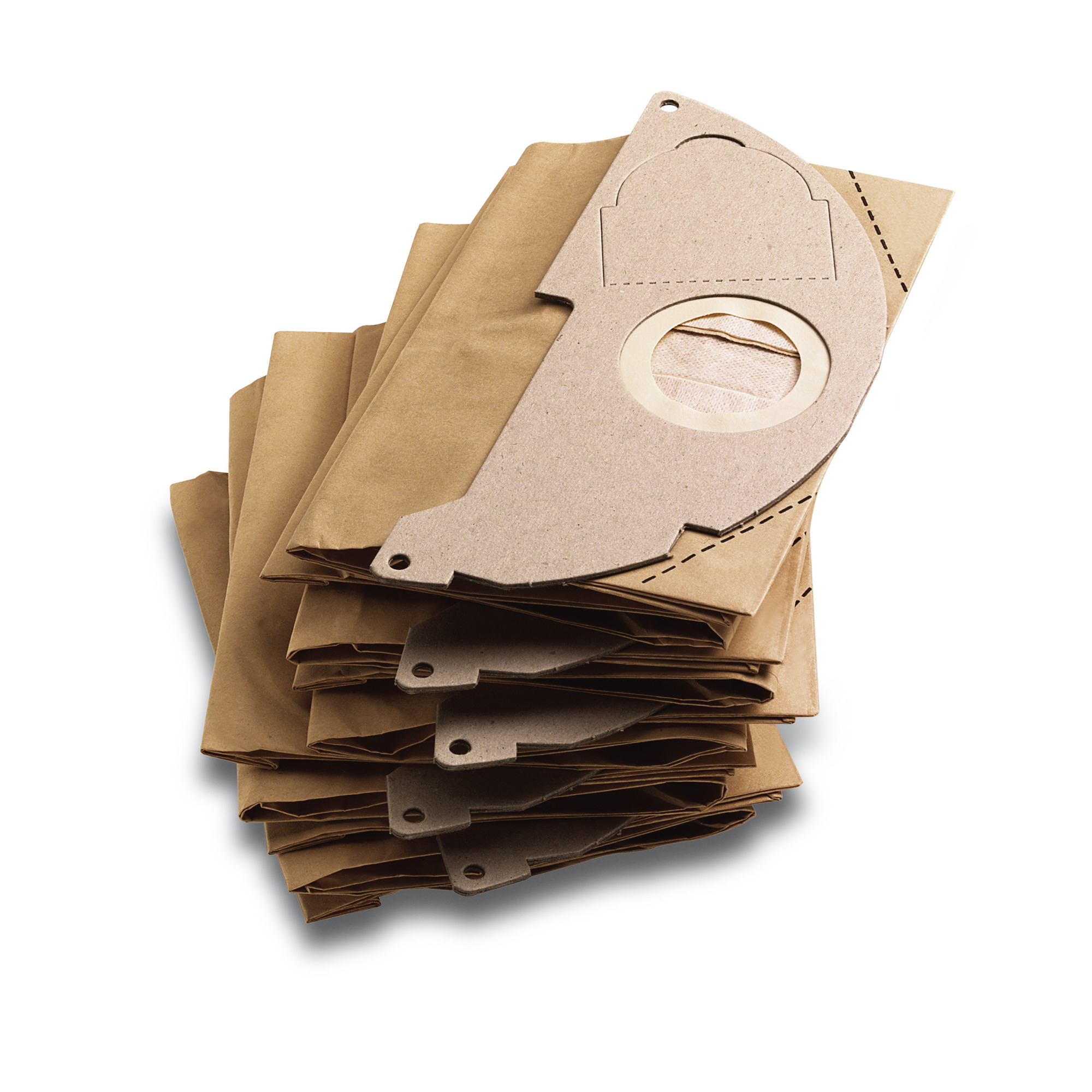 Kärcher Papierfiltertüten - 2-lagig - 5 Stück - für WD2 und viele mehr