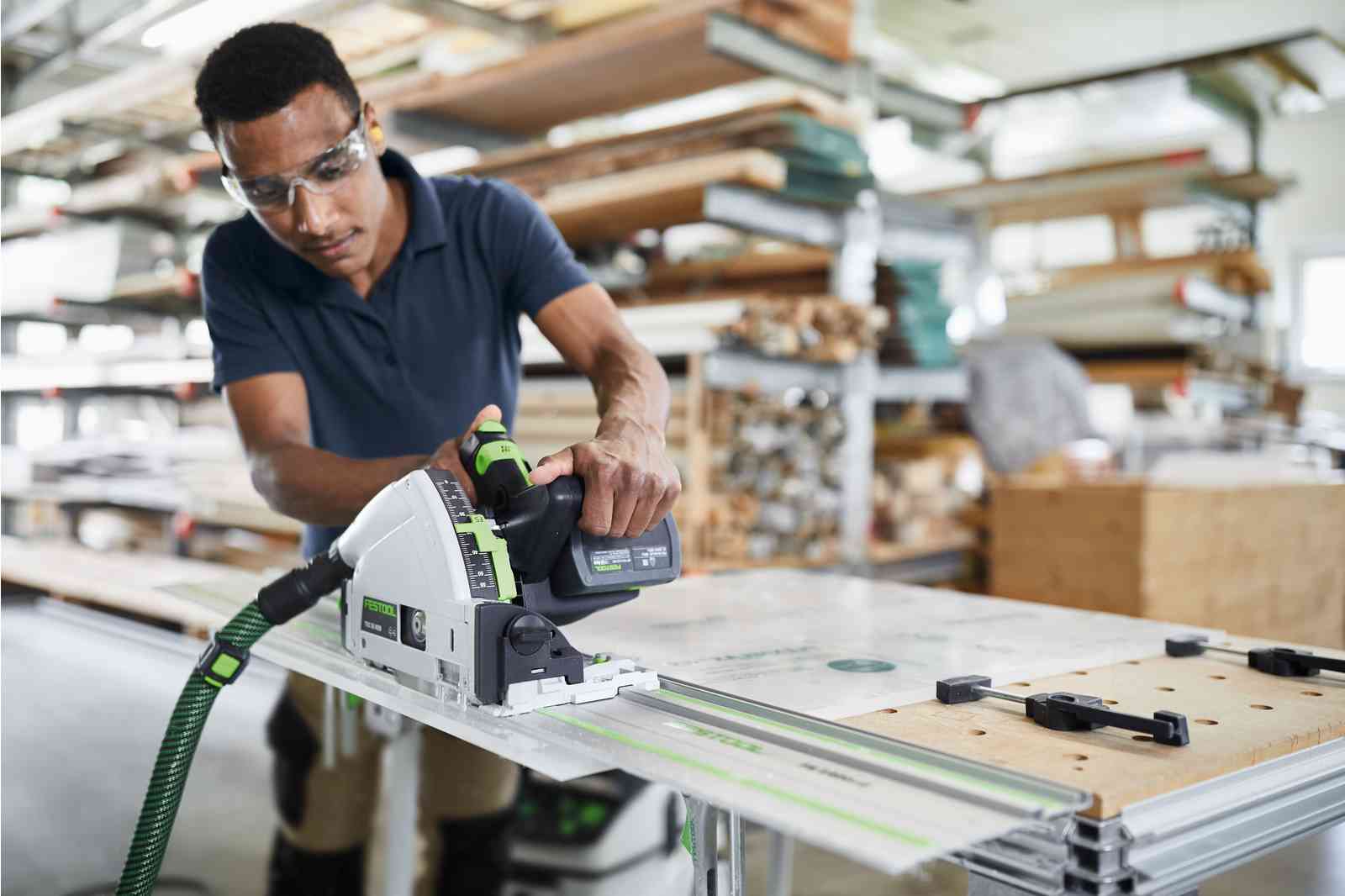 Festool Akku-Tauchsäge TSC 55 KEB-Basic - 576712 - 55mm