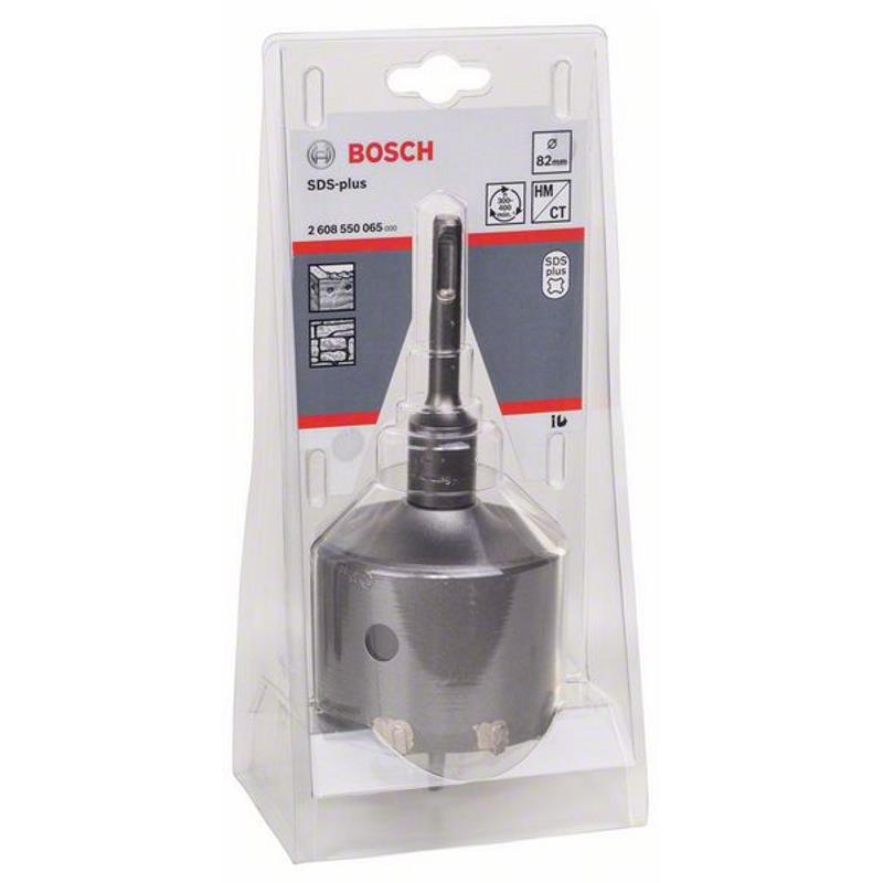 Bosch Hohlbohrkrone Hohlbohrkronenset - 3 teilig - SDS Plus - 82mm - 2608550065