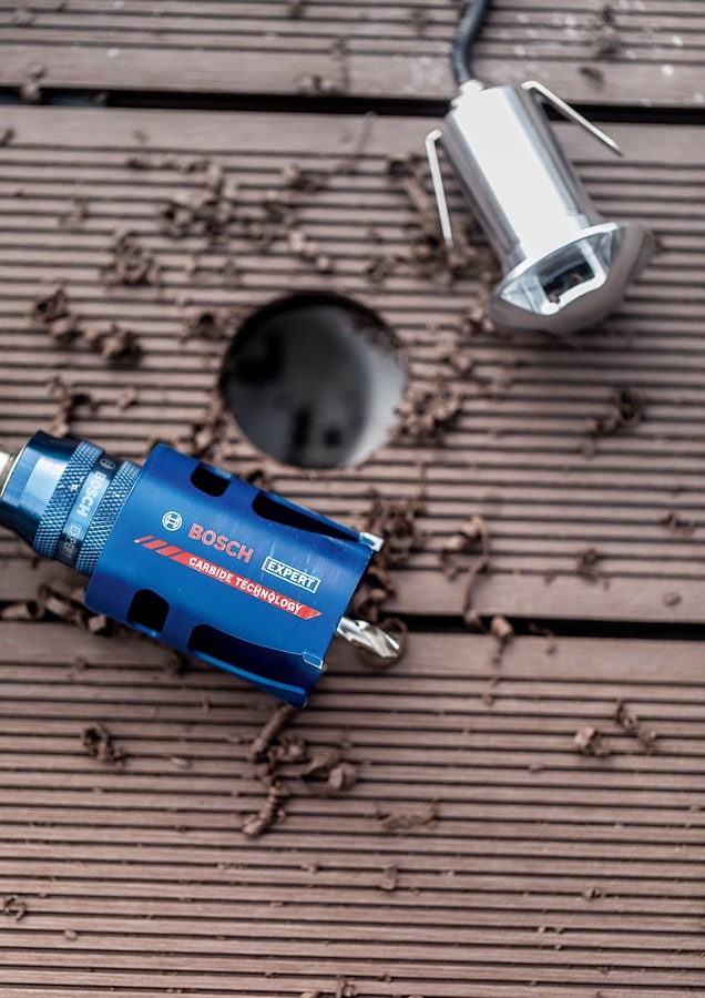 Bosch Lochsäge EXPERT Construction Material - 60mm Arbeitslänge - Ø 22 - 105 mm