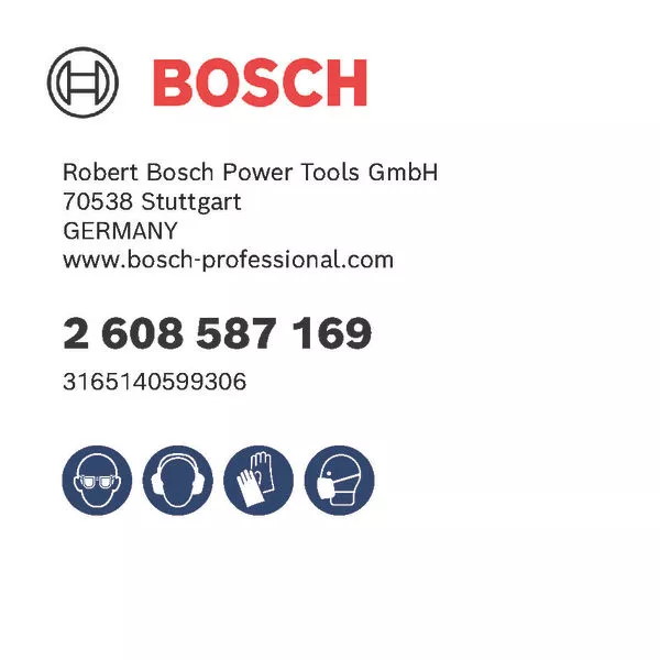 Bosch Fliesenbohrer-Set CYL-9 Ceramic - 5-teilig - 4,5,6,8,10mm - 2608587169