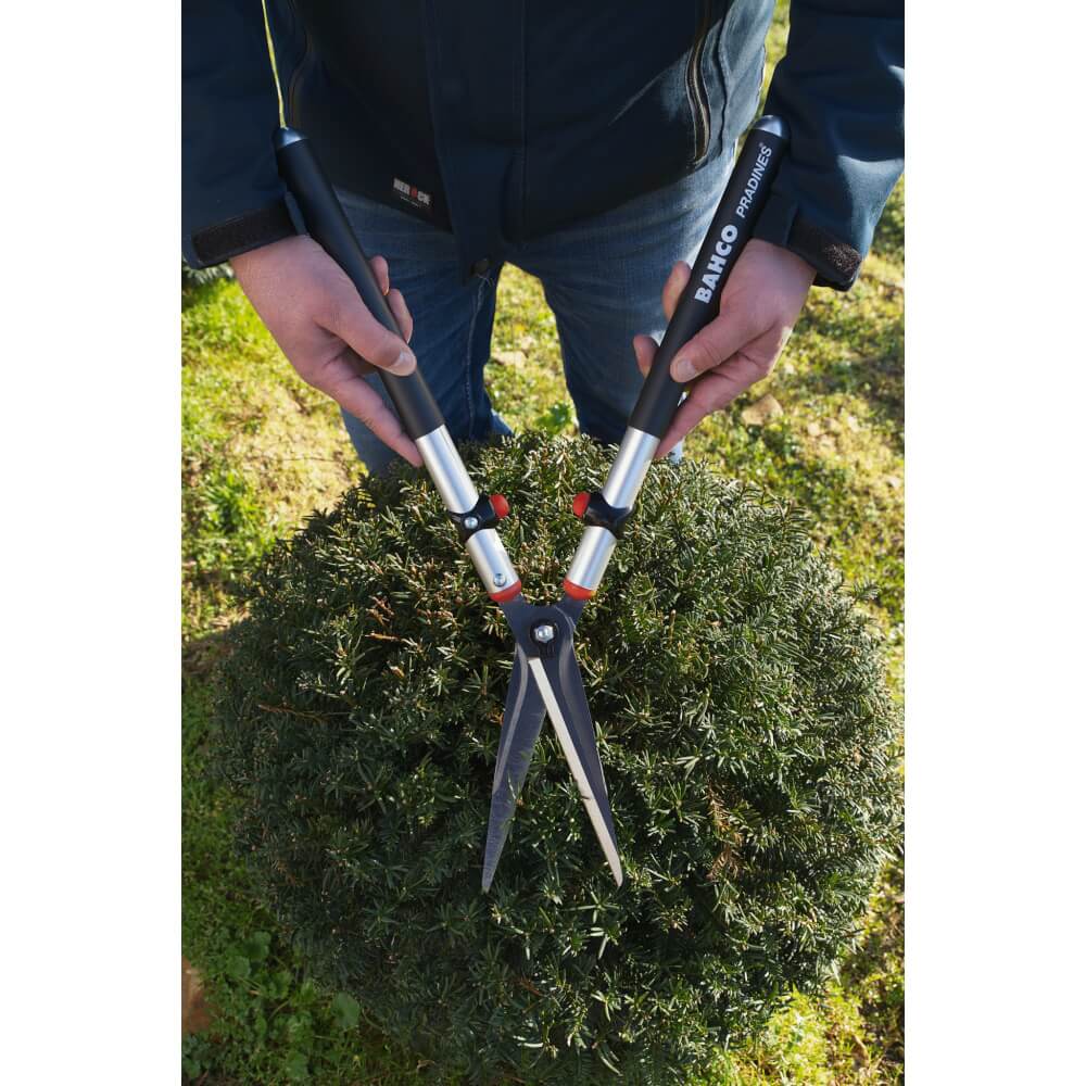 Bahco Leichte Heckenschere - Präzisionsschnitt & Aluminium-Griff - P52-SL-20