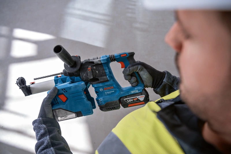 Bosch Akku Bohrhammer GBH 18V-22 - SDS-Plus - L-BOXX 136 - SOLO