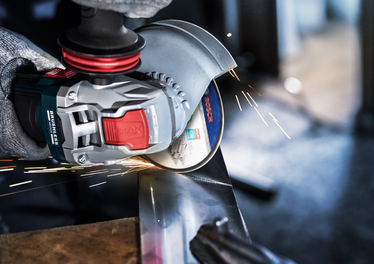 Bosch PRO X-LOCK Trennscheibe 125 mm Edelstahl Metall 1,0 mm 10-tlg.