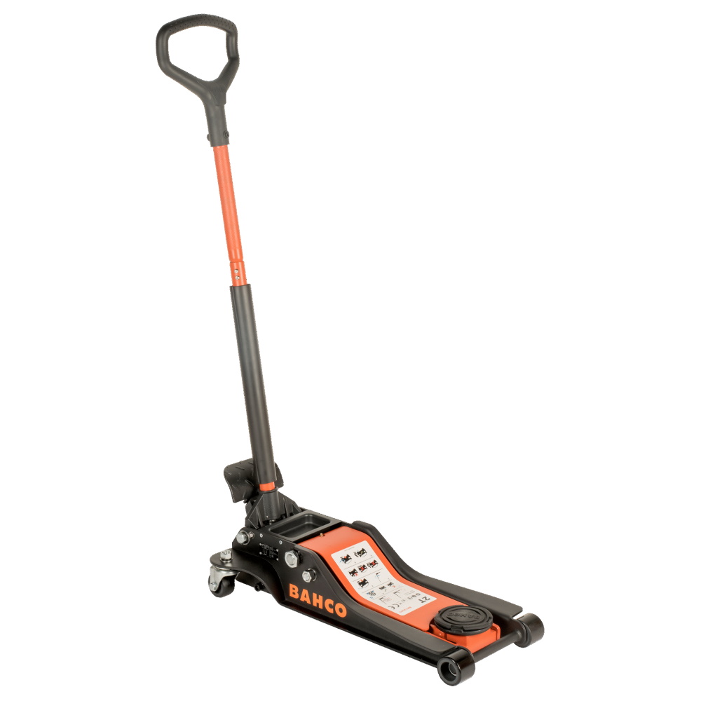 Bahco 2 Tonnen Wagenheber Rangierwagenheber BH 12000 2 T mit Doppelkolben