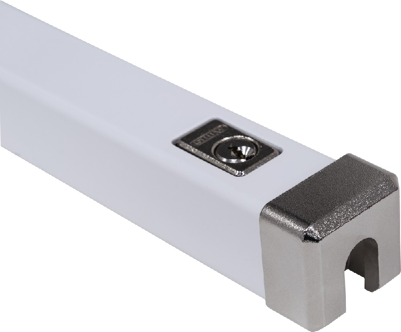 Abus Fenster-Panzerriegel FPR217 150 W - Weiß - 150cm Grundlänge