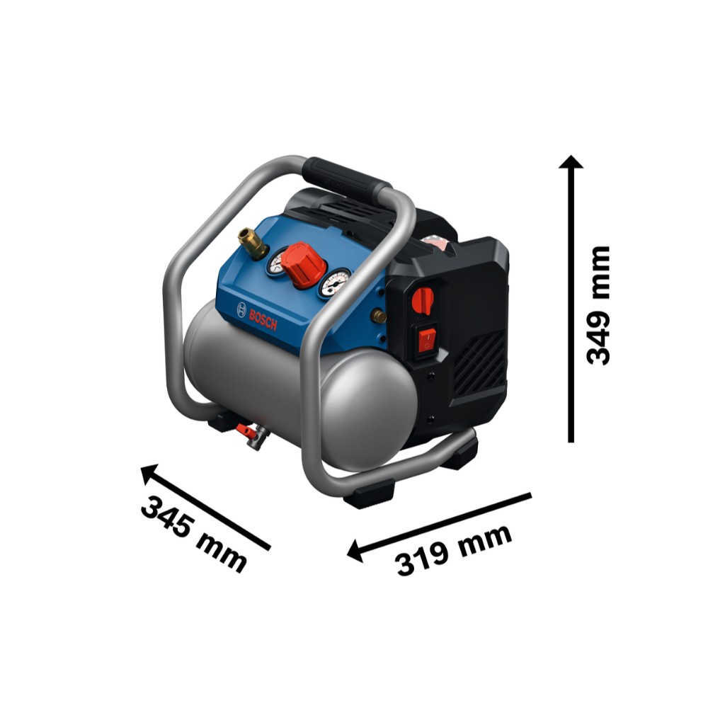 Bosch Akku Kompressor 18V GKO 18V-51 - 51l bei 6 bar - Solo ohne Akku/Ladegerät