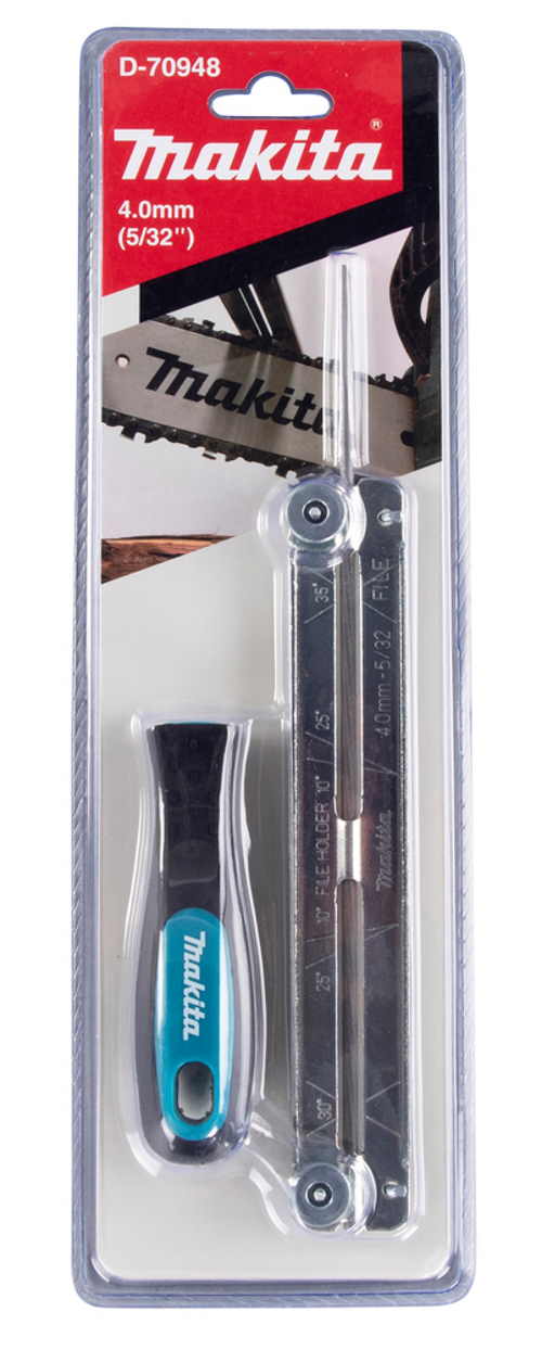 Makita Feilenhalter mit Rundfeile - 4,0 mm - D-70948 - 3/8" + 1/4" Feile