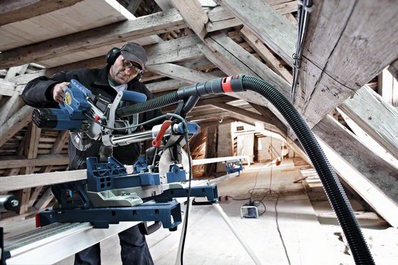 Bosch Paneelsäge Kappsäge GCM 8 SJL - 17,3kg - 1600 Watt - bis 70mm