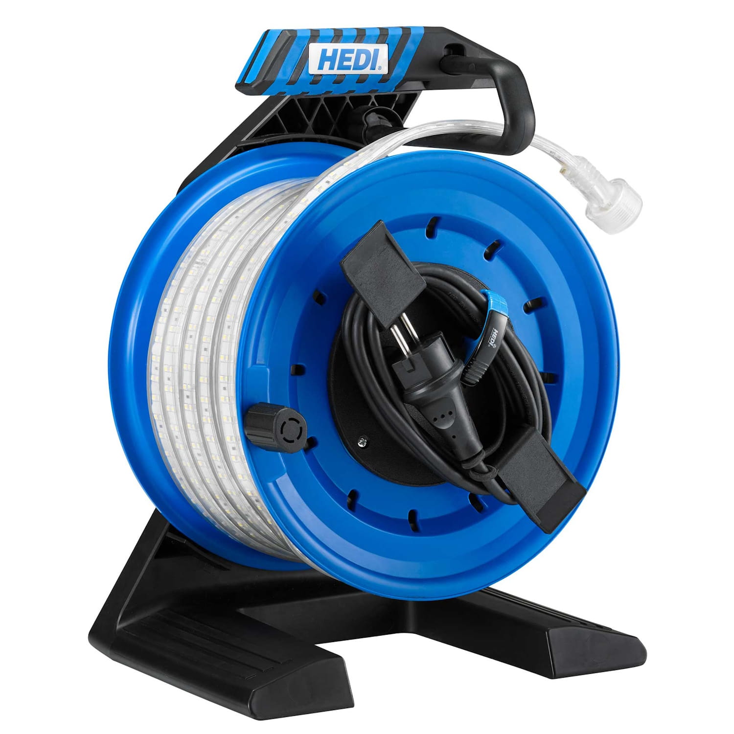 Hedi Lichtband Trommel 15m - LED Flex Companion - Vollkunststoff - IP65 - Ø250mm