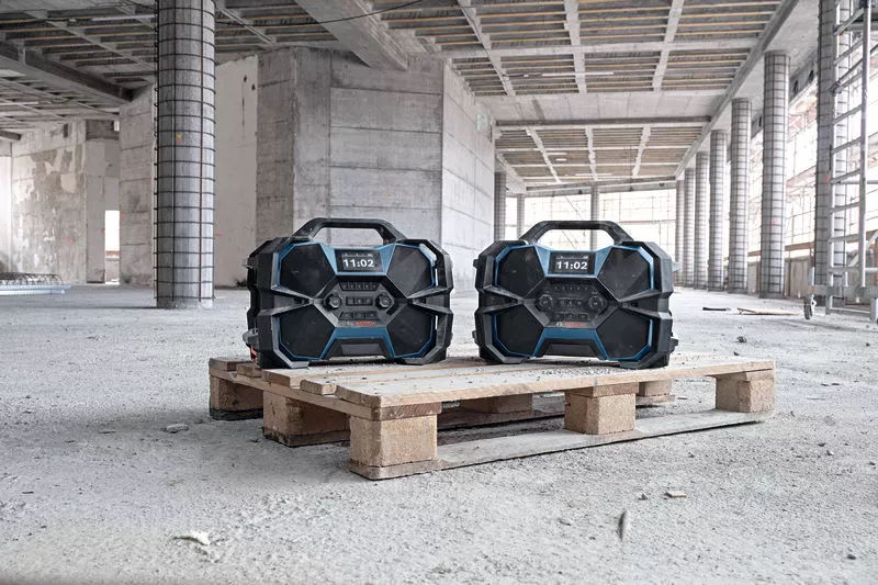 Bosch Baustellenradio GPB 18VH-6 SRC - 06014A6200 - DAB+ / Bluetooth