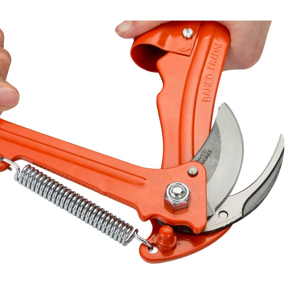 Bahco Gartenschere - Raupenschere mit einfacher Hebelwirkung - 30 mm