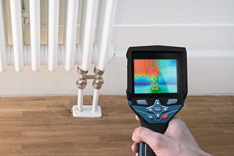 Bosch Wärmebildkamera ThermoDetektor GTC 400 C- L-BOXX - Ladegerät - Akku