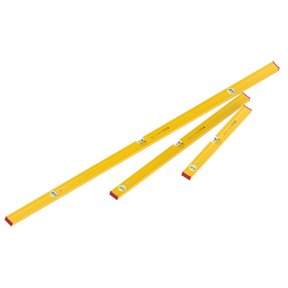Stabila Wasserwaagen PRO SET 80 AS - 3 teilig - 60cm/100cm/180cm - 19913
