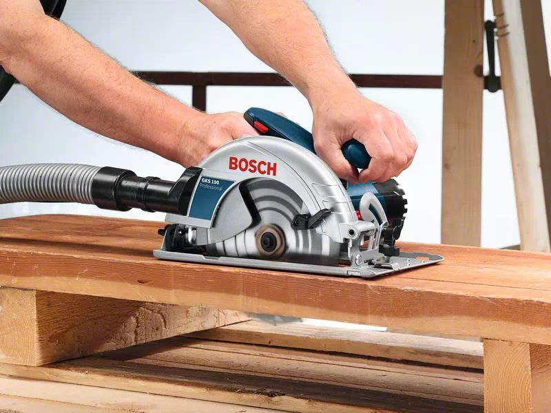 Bosch Handkreissäge GKS190 - Ø 190 mm - 70mm Tiefe - 1400 Watt