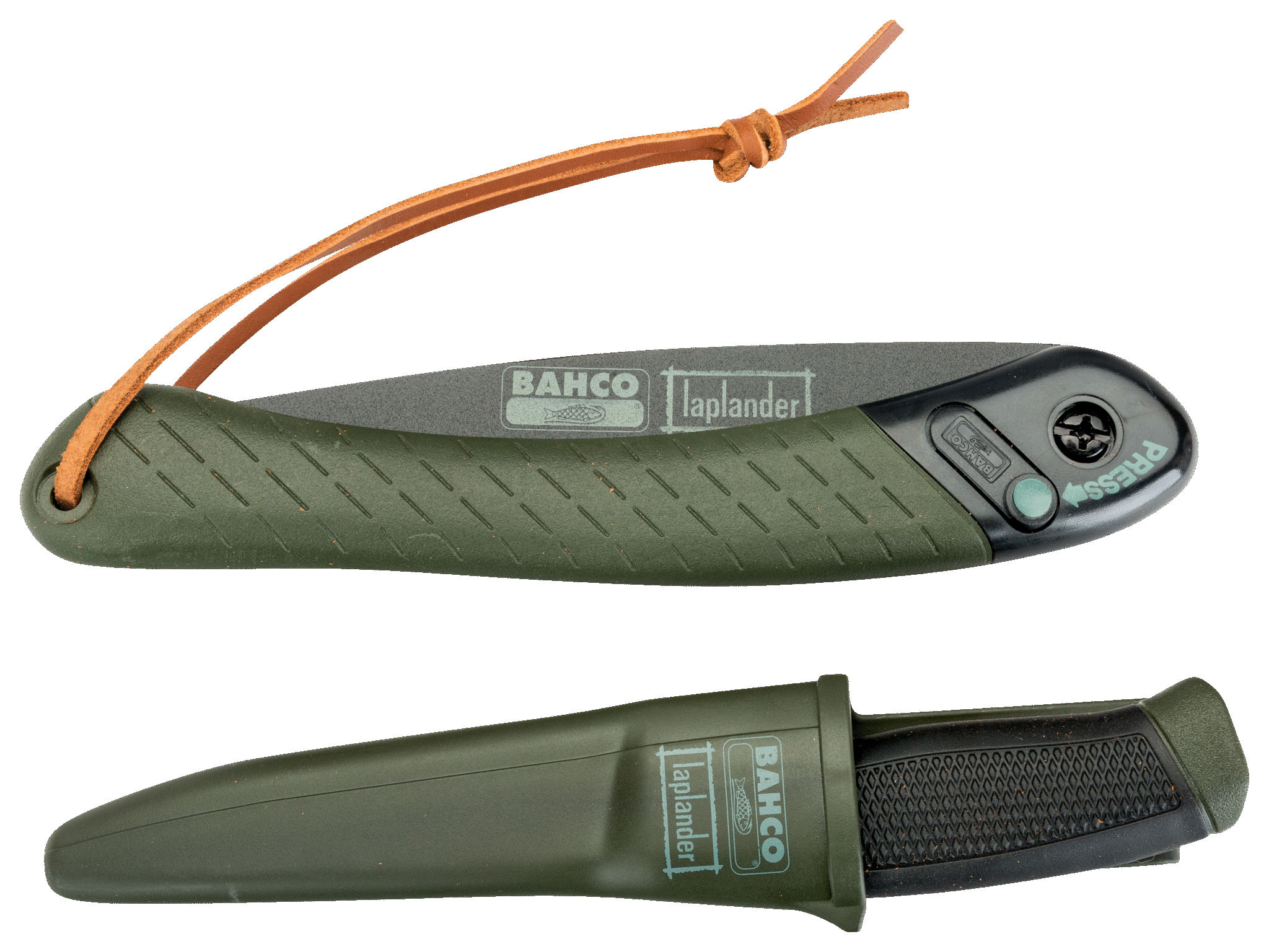 Bahco Laplander Astsäge 396-LAP + Mora Profi Jagdmesser 2444-LAP