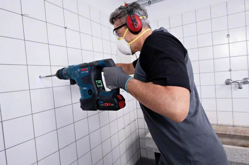 Bosch Akku Bohrhammer GBH 18V-34 CF - SDS-PLUS - Handwerkerkoffer