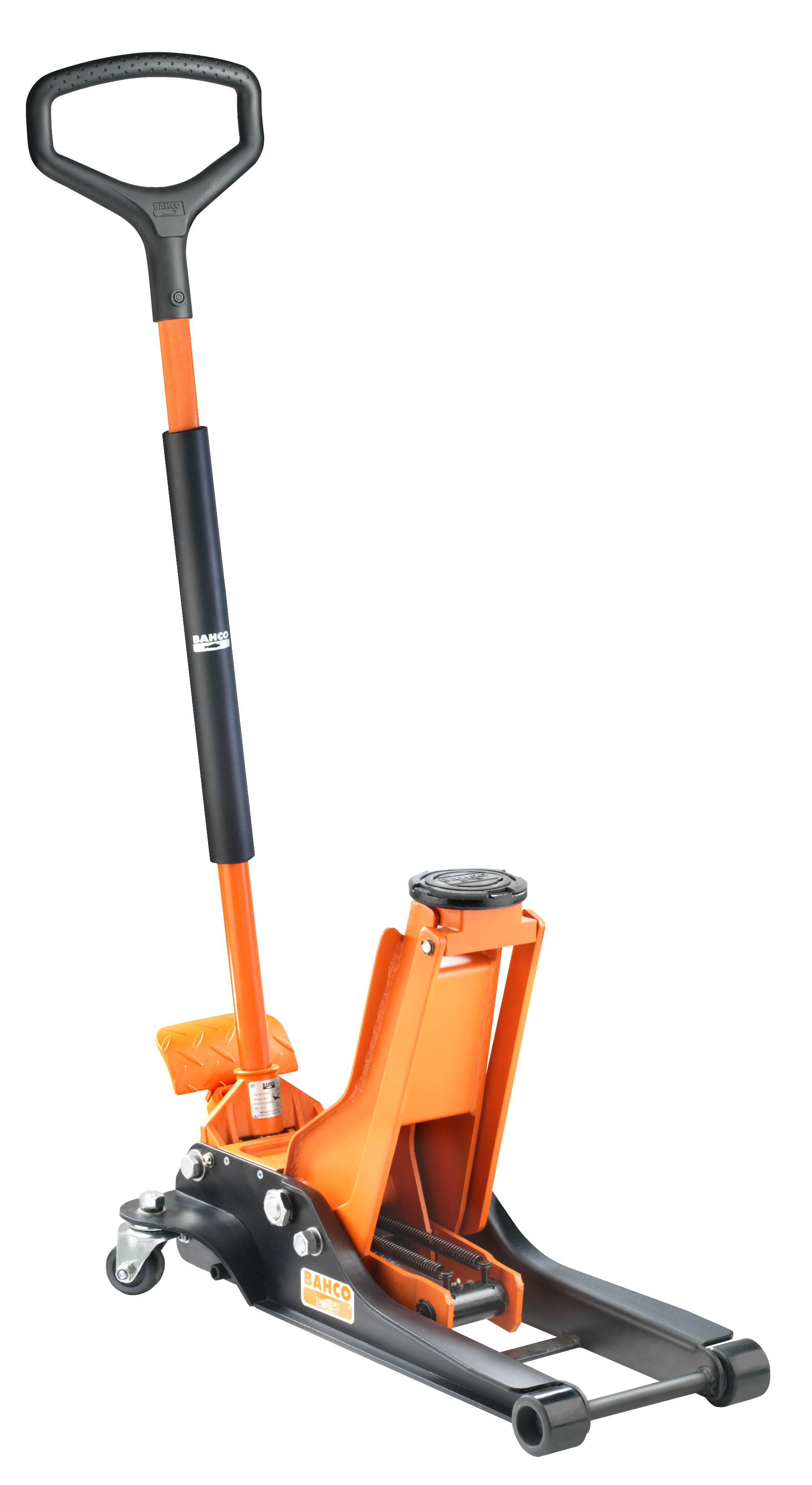 Bahco Wagenheber Rangierwagenheber BH 12000 2 T mit Doppelkolben + Handschuhe