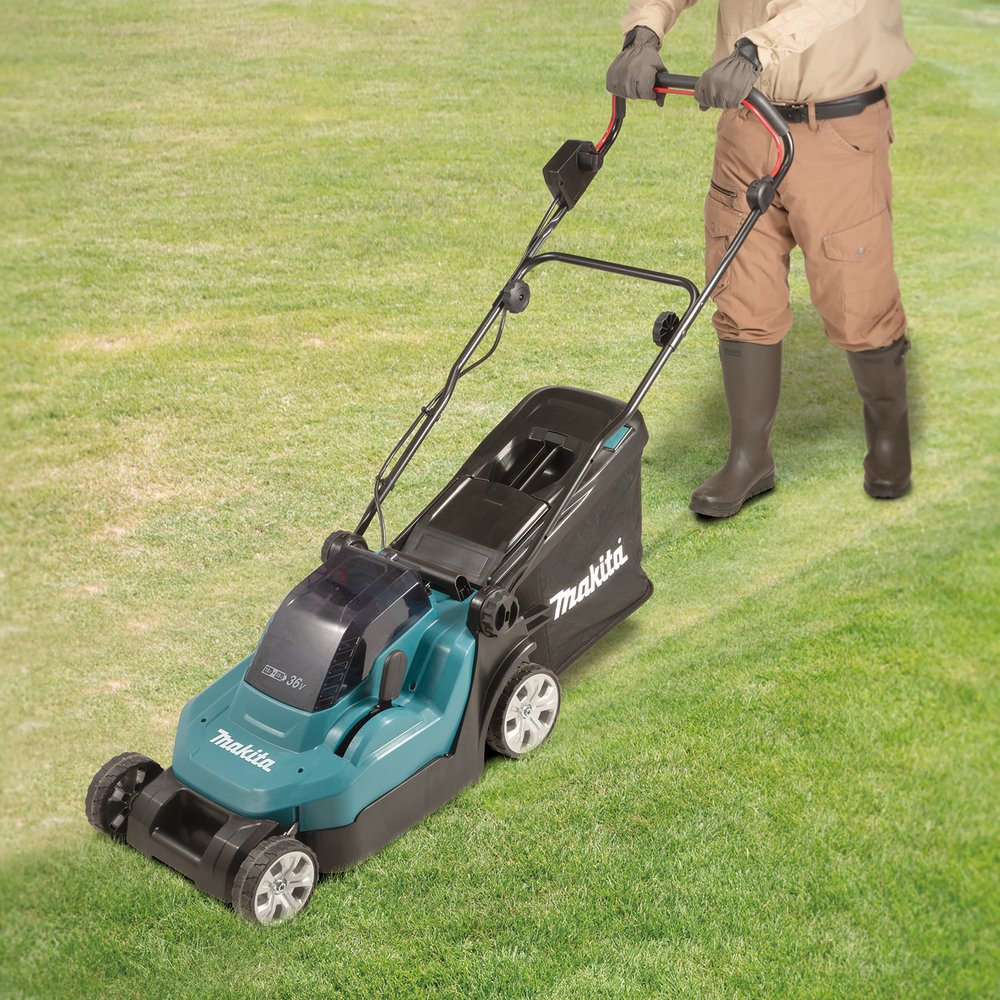 Makita Akku-Rasenmäher - DLM382Z - 2x18V - 38cm - 20-75mm