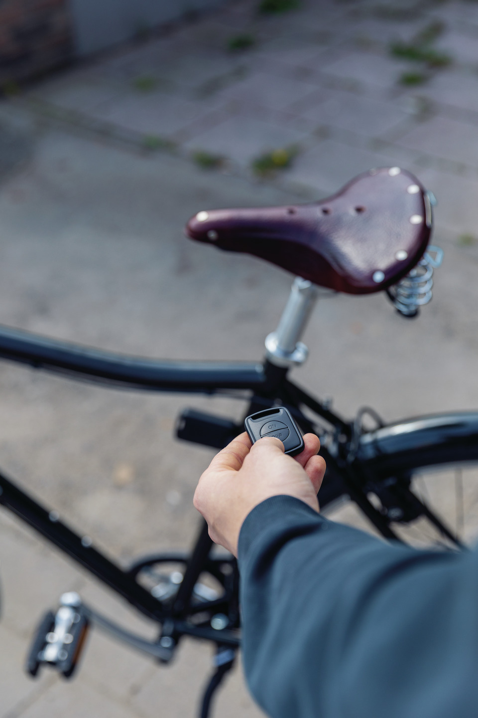Abus Alarmbox - RC Singleset - 3D Alarm - für Fahrräder, E-Scooter - inkl. Batterie