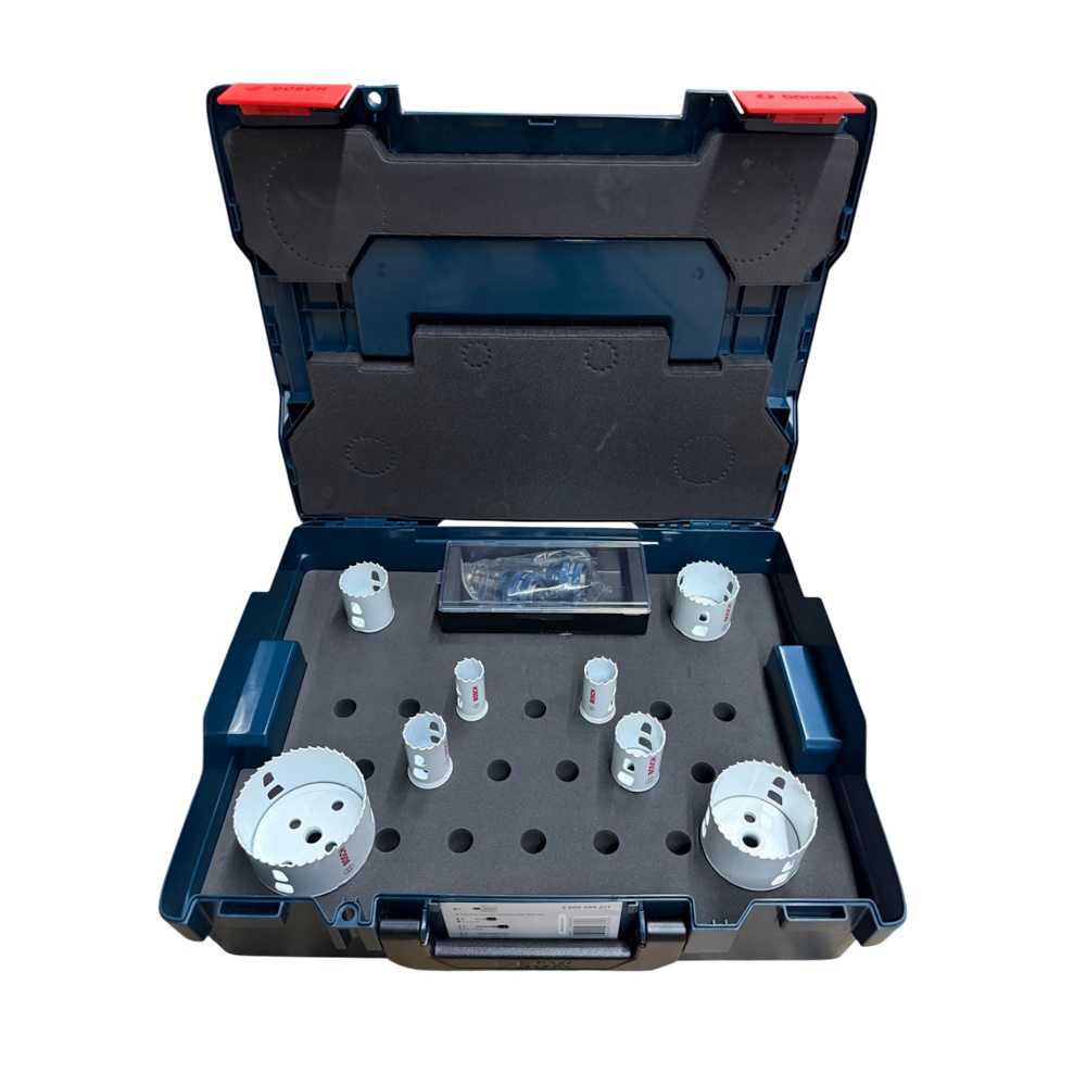 Bosch Lochsäge Set PRO Multi Material 11 tlg 22-83mm L-BOXX Power Change