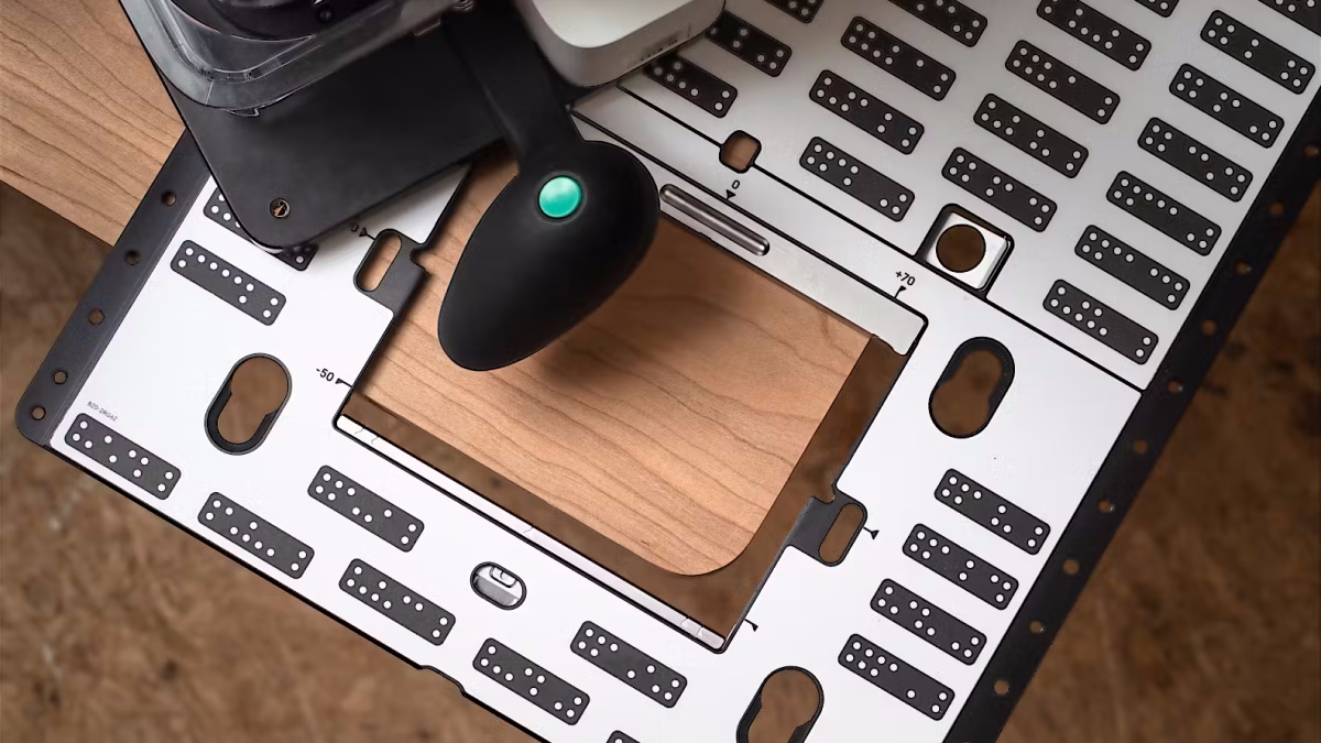 Shaper Plate Schablone für Shaper Origin - mit Equipment