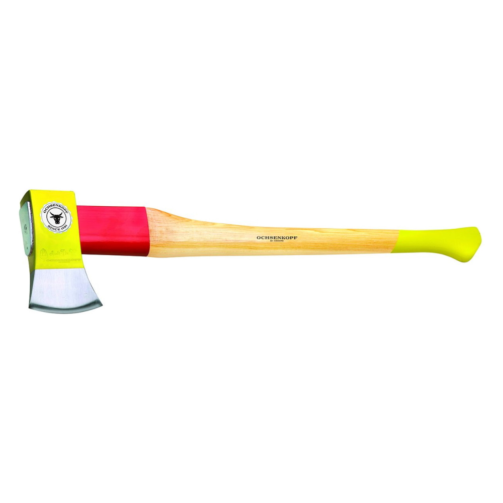 Ochsenkopf Spalt Fix Axt RotbandPlus 70cm Hickorystiel - by Gedore - OX648H-1257