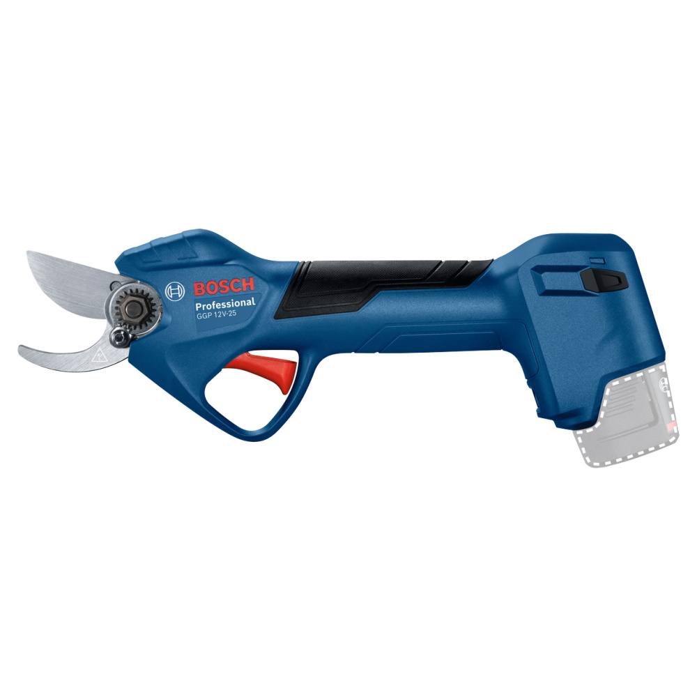 Bosch Akkuschere Gartenschere GGP 12V-25 - 12V - Sologerät ohne Akku/Ladegerät