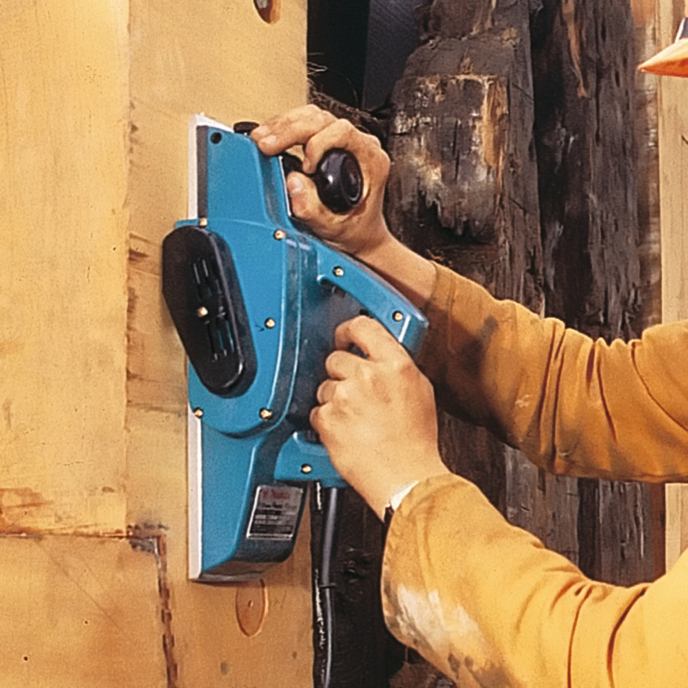 Makita Hobel Breithobel 1911BJ - 840 Watt - 110mm breit - im Makpac Koffer