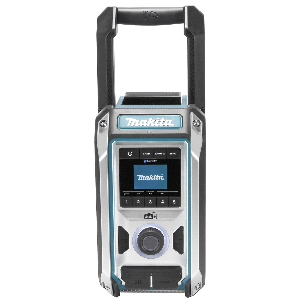 Makita Akku-Baustellenradio DMR115 mit Subwoofer - 12-18V - DAB+ - Bluetooth