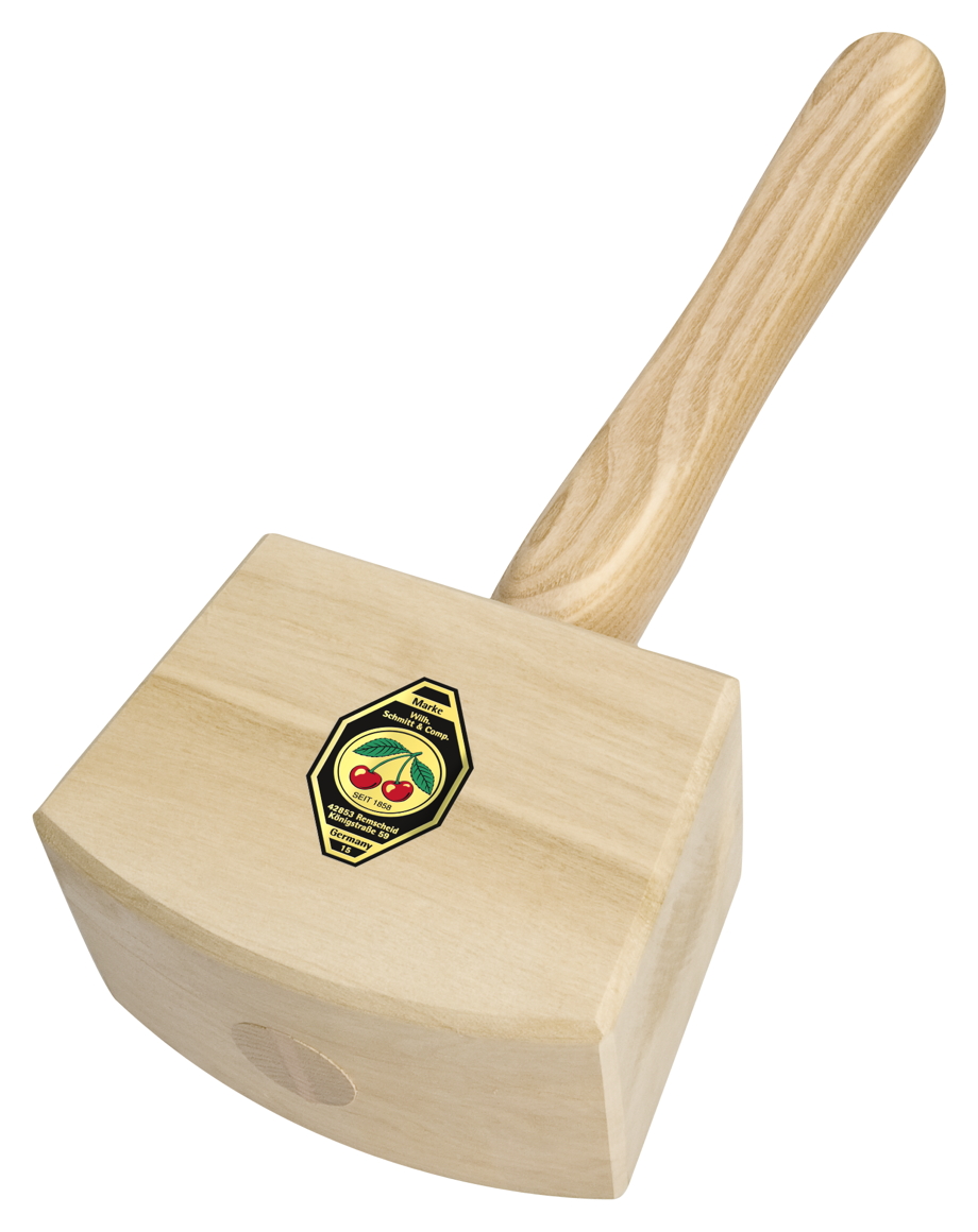 Kirschen Schreinerklüpfel 6160140 Holzhammer Eschenstiel - 140mm - 900 Gramm
