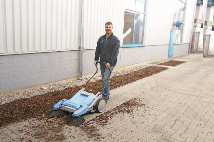 Kränzle Handkehrmaschine Colly 800 - Kehrmaschine - 30 Liter - 19kg - B-WARE