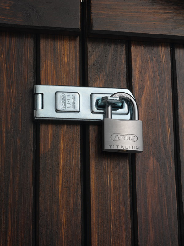 Abus Titalium Vorhangschloss - 64TI 40 Twins - 2er Set - Gleichschließend