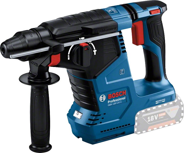 Bosch Akku Bohrhammer GBH 18V-24 - SDS-Plus - L-BOXX 238 - SOLO
