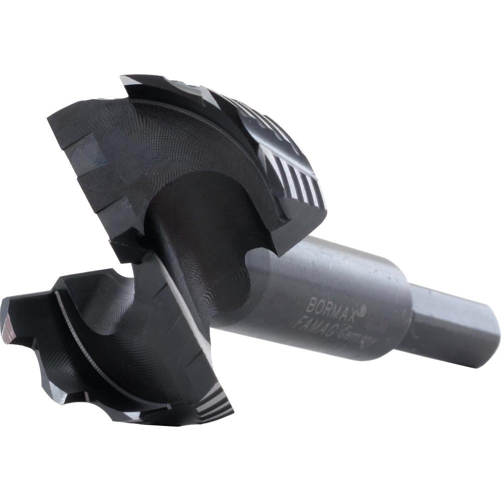 Famag Forstnerbohrer Bormax 2.0 WS mit Zentrierspitze - 15-55mm Gesamtlänge 90mm