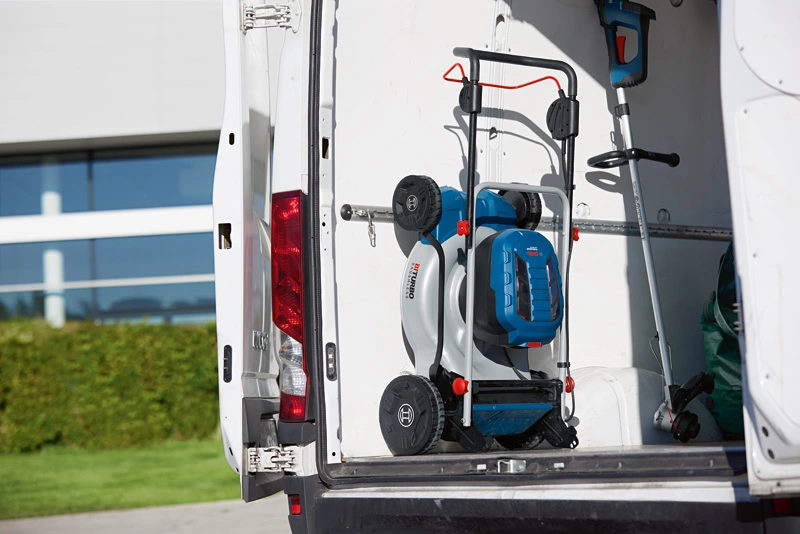 Bosch Akku-Rasenmäher GRA 18V2-46 - ohne Antrieb - 60l - 46cm Schnittbreite