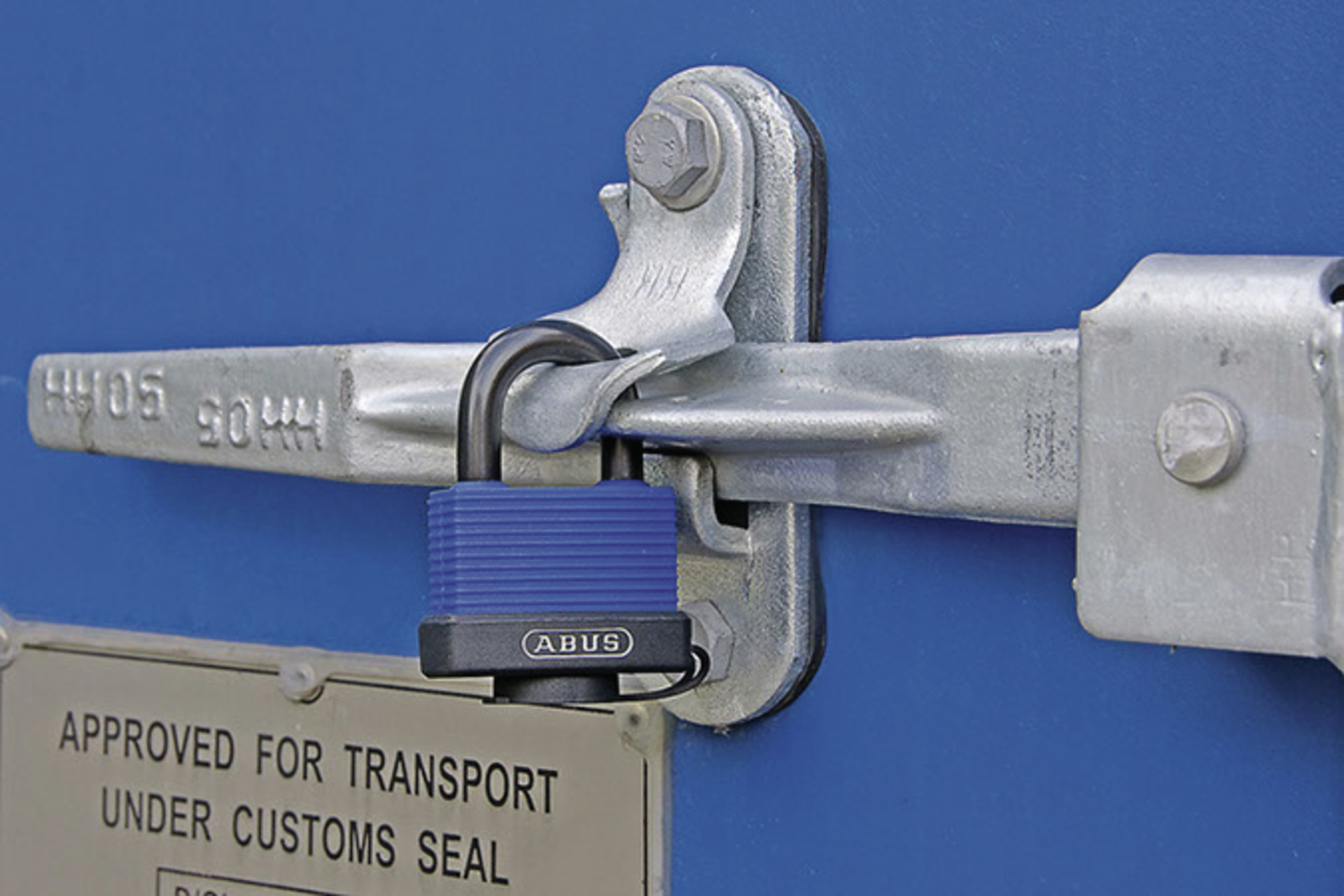 Abus Vorhangschloß 70IB/45 - lock-tag - aqua-safe - inkl. 2 Schlüssel - 81426