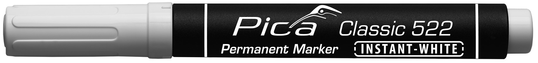 Pica Classic - Permanent Marker - wetterfest - weiß - 522/52