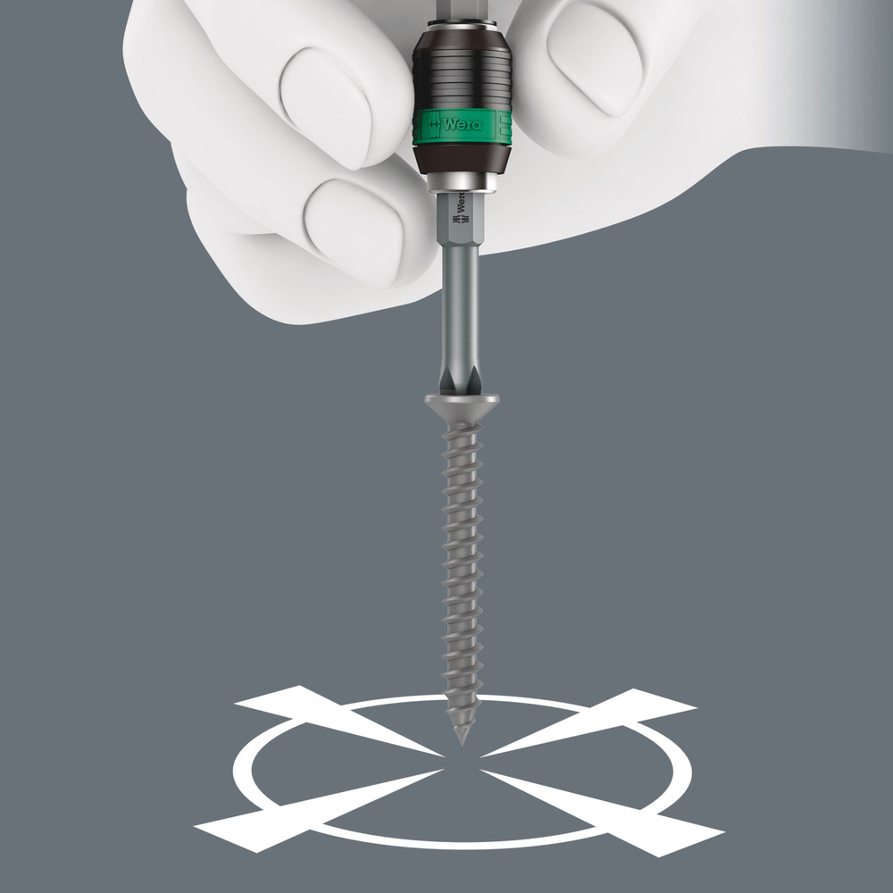 Wera Kraftform Kompakt 400 - 17 teilig - Handwerkzeug - Bitsatz - 05057470001