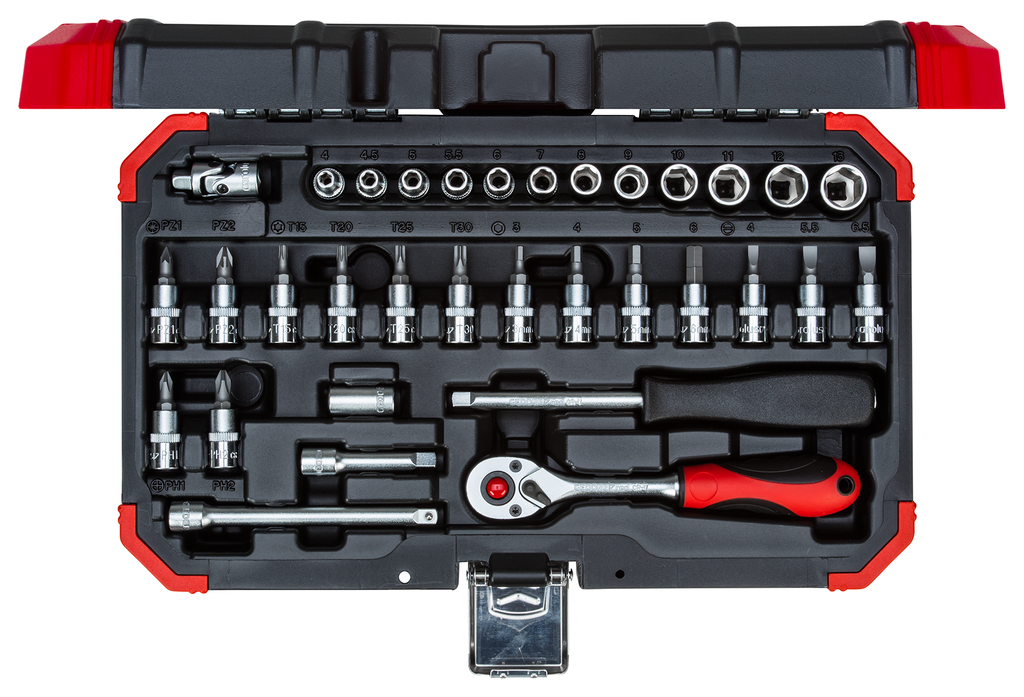 Gedore Red Steckschlüssel-Satz - R49003033 - 1/4" - 33-teilig - 3300051