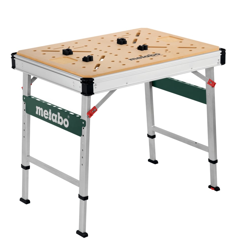 Metabo Multifunktionstisch klappbar MWB 100 - höhenverstellbar - Mobile Werkbank