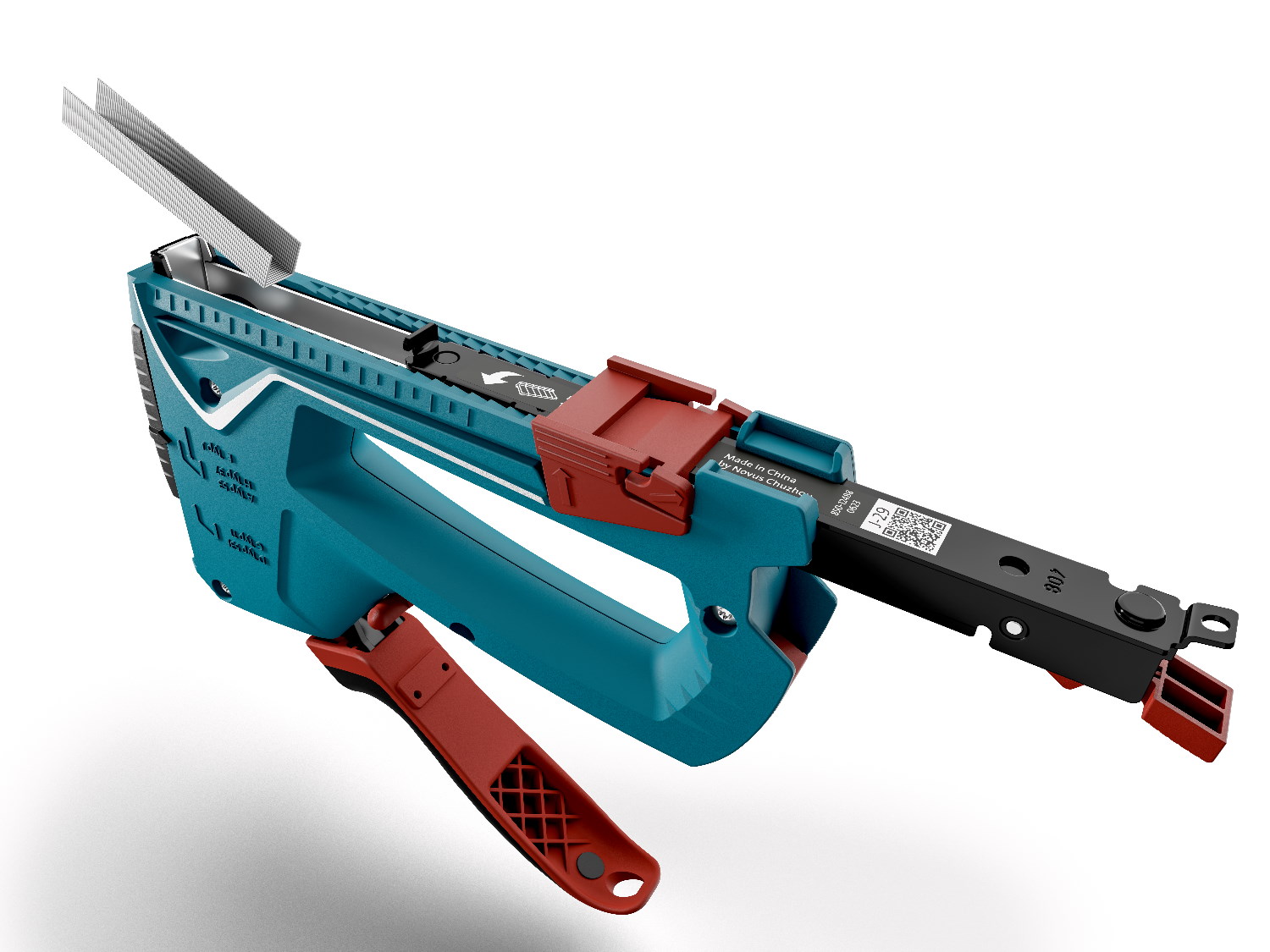 Novus Handtacker J-29 - für Klammern A,H,D,G,E - bis zu 16mm - 030-0467
