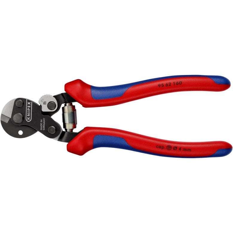 Knipex Drahtseilschere 95 62 160 - 160mm - Geschmiedet - Bolzenschneider