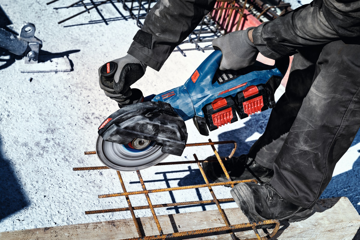 Bosch Akku Winkelschleifer EXWS18V2-230P 230mm 2x18V XL-BOXX ohne Akku/Ladegerät