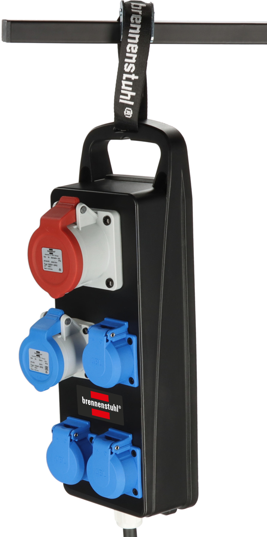 Brennenstuhl Portabler Stromverteiler BSV P 5-fach IP44