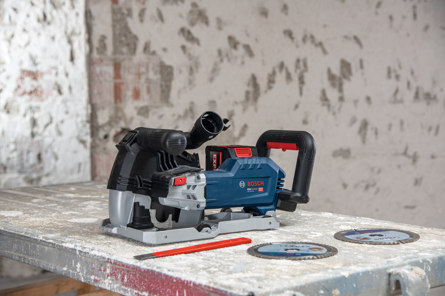 Bosch Akku-Mauernutfräse PRO GNF18V-40 in L-Boxx - 18V - 150mm - 06016C5000