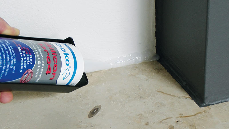 Beko 20x pro4 Premium-Silicon 310ml - 1 Karton - grauweiß