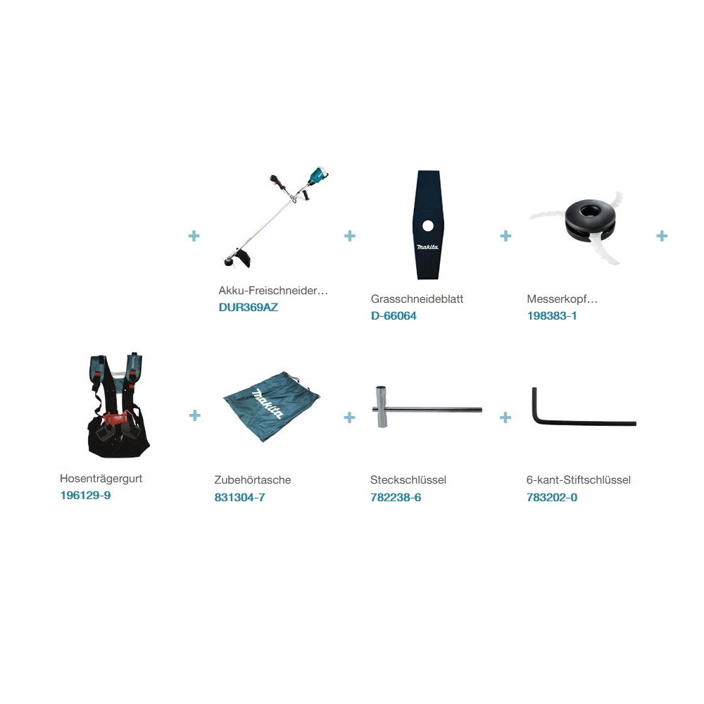 Makita Akku-Freischneider DUR369AZ - 18V - ohne Akku/Ladegerät