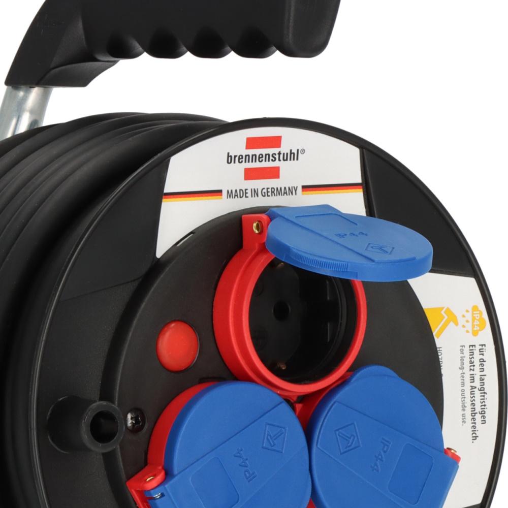 Brennenstuhl Garant Kompakt IP44 Kabeltrommel 12m – Baustelle & Outdoor